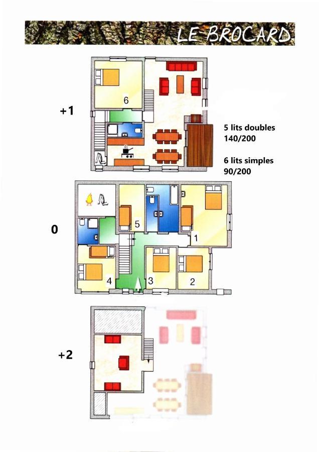 Le Brocard Des Fagnes - 16 Pers Malmedy Villa Exteriör bild